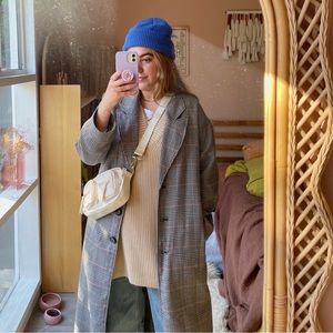 Knit Oversized Sweater Vest